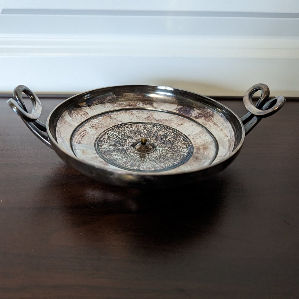 Vintage Greek Kylix 300 BC Reproduction Metropolitan Museum of Art By Gorham